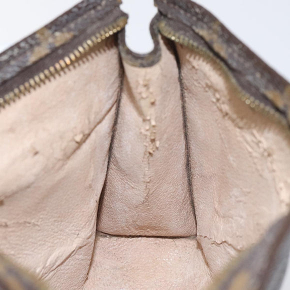 LOUIS VUITTON Monogram Poche Toilette 19 Pouch M47544 LV Auth 106751