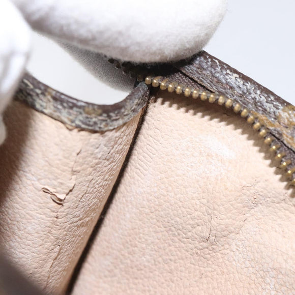 LOUIS VUITTON Monogram Poche Toilette 19 Pouch M47544 LV Auth 106751