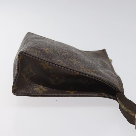 LOUIS VUITTON Monogram Poche Toilette 19 Pouch M47544 LV Auth 106751