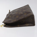 LOUIS VUITTON Monogram Poche Toilette 19 Pouch M47544 LV Auth 106751-4