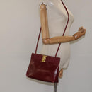 GUCCI GG Supreme Shoulder Bag PVC Leather Beige Auth 106763-22