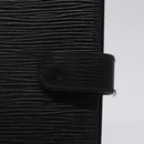 LOUIS VUITTON Epi Agenda PM Day Planner Cover Black R20052 LV Auth 106768-8