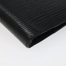 LOUIS VUITTON Epi Agenda PM Day Planner Cover Black R20052 LV Auth 106768-14