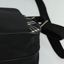 BURBERRY Black label Shoulder Bag Nylon Black Auth 106773-14
