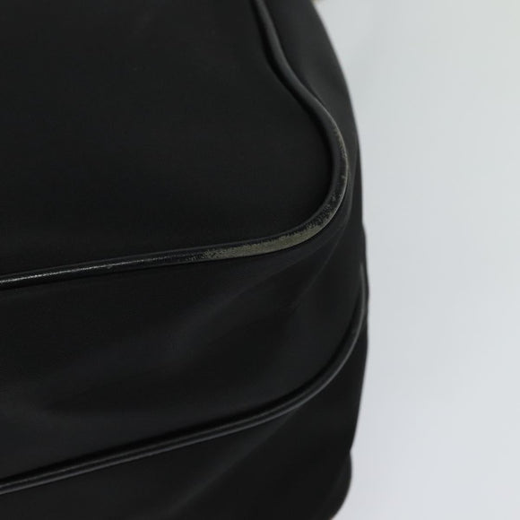 BURBERRY Black label Shoulder Bag Nylon Black Auth 106773