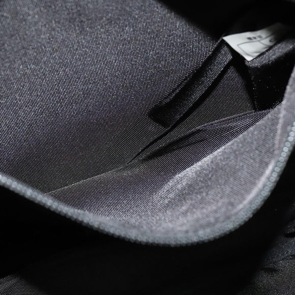 BURBERRY Black label Shoulder Bag Nylon Black Auth 106773