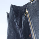 LOUIS VUITTON Epi Serie Dragonne Clutch Bag Black Noir M52612 LV Auth 106784-21