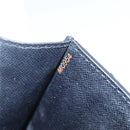 LOUIS VUITTON Epi Serie Dragonne Clutch Bag Black Noir M52612 LV Auth 106784-22