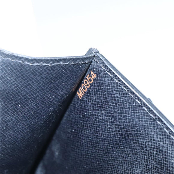 LOUIS VUITTON Epi Serie Dragonne Clutch Bag Black Noir M52612 LV Auth 106784