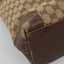 GUCCI GG Canvas Hand Bag Beige 002 1121 Auth 106789-15