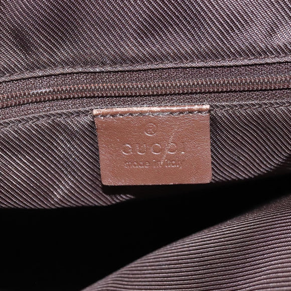 GUCCI GG Canvas Hand Bag Beige 002 1121 Auth 106789