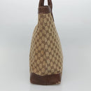 GUCCI GG Canvas Hand Bag Beige 002 1121 Auth 106789-4