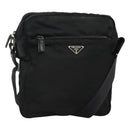 PRADA Shoulder Bag Nylon Black Auth 106791-1