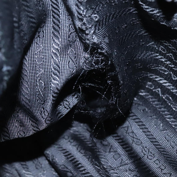 PRADA Shoulder Bag Nylon Black Auth 106791