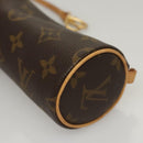 LOUIS VUITTON Monogram Papillon Pouch LV Auth 106793-15
