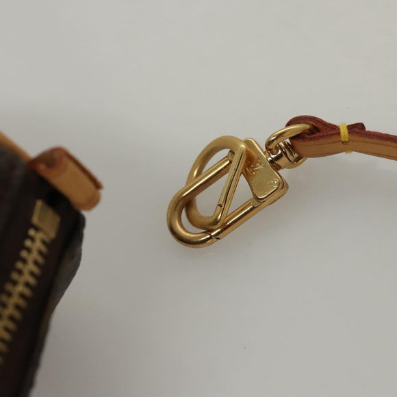 LOUIS VUITTON Monogram Papillon Pouch LV Auth 106793