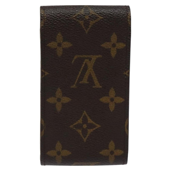 LOUIS VUITTON Monogram Etui cigarette Cigarette Case M63024 LV Auth 106794