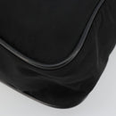 PRADA Shoulder Bag Nylon Black Auth 106796-15