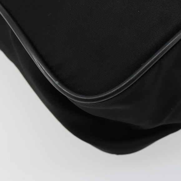 PRADA Shoulder Bag Nylon Black Auth 106796