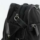 PRADA Shoulder Bag Nylon Black Auth 106796-18