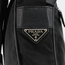 PRADA Shoulder Bag Nylon Black Auth 106796-19