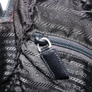 PRADA Shoulder Bag Nylon Black Auth 106796-24
