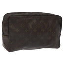 LOUIS VUITTON Monogram Trousse Toilette 28 Clutch Bag M47522 LV Auth 106799-1