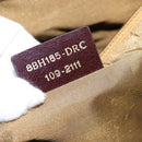 FENDI Zucca Canvas Tote Bag PVC Brown Black Gold Auth 106827V-12