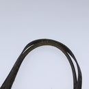 FENDI Zucca Canvas Tote Bag PVC Brown Black Gold Auth 106827V-8