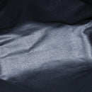 CELINE Macadam Canvas Tote Bag PVC Leather Black Gold Auth 106873V-10