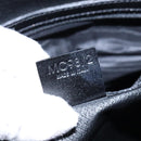 CELINE Macadam Canvas Tote Bag PVC Leather Black Gold Auth 106873V-12