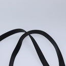 CELINE Macadam Canvas Tote Bag PVC Leather Black Gold Auth 106873V-8