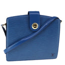 LOUIS VUITTON Epi Capuchin Shoulder Bag Blue M52345 LV Auth 106904-1
