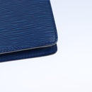 LOUIS VUITTON Epi Capuchin Shoulder Bag Blue M52345 LV Auth 106904-17