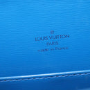 LOUIS VUITTON Epi Capuchin Shoulder Bag Blue M52345 LV Auth 106904-18