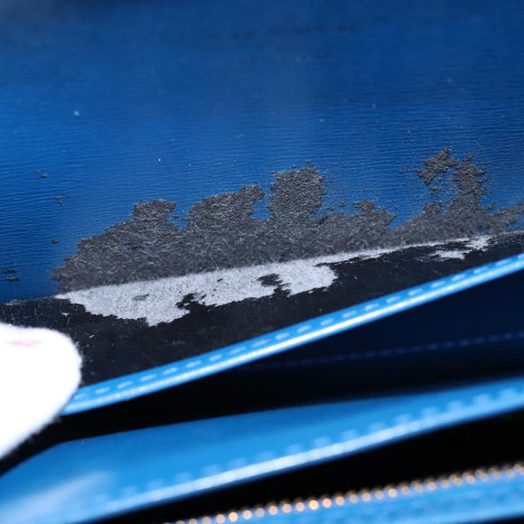 LOUIS VUITTON Epi Capuchin Shoulder Bag Blue M52345 LV Auth 106904