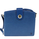 LOUIS VUITTON Epi Capuchin Shoulder Bag Blue M52345 LV Auth 106904-13