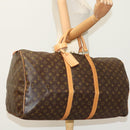 LOUIS VUITTON Monogram Keepall 60 Boston Bag M41422 LV Auth 106913-22