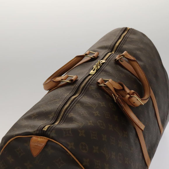 LOUIS VUITTON Monogram Keepall 60 Boston Bag M41422 LV Auth 106913