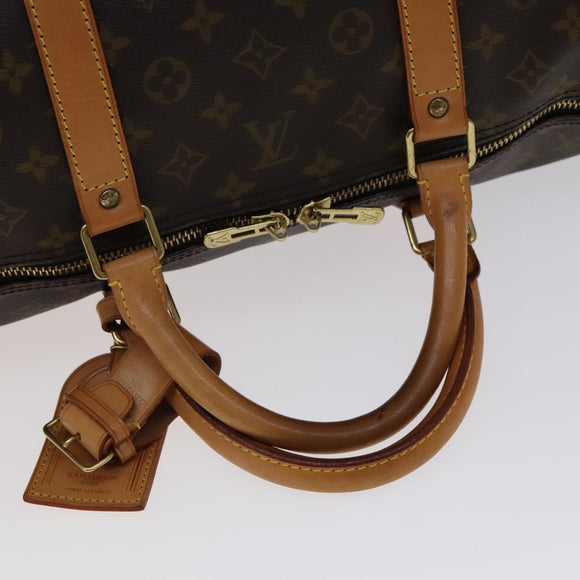 LOUIS VUITTON Monogram Keepall 60 Boston Bag M41422 LV Auth 106913