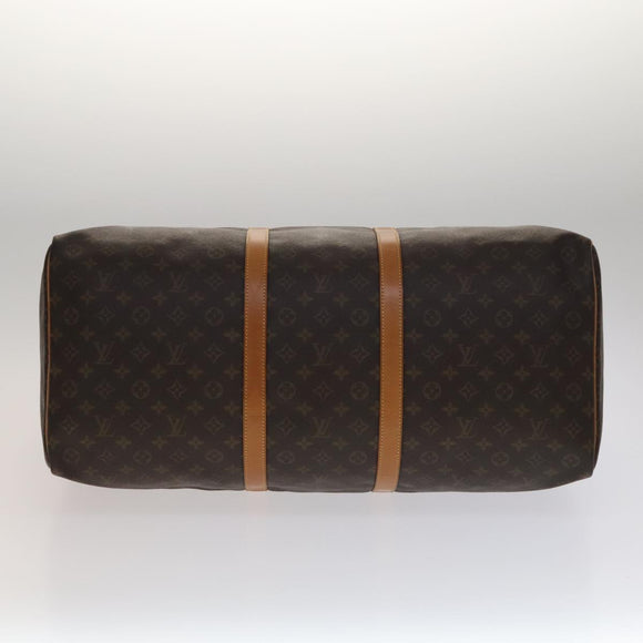 LOUIS VUITTON Monogram Keepall 60 Boston Bag M41422 LV Auth 106913