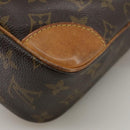LOUIS VUITTON Monogram Compiegne 28 Clutch Bag M51845 LV Auth 106986-16