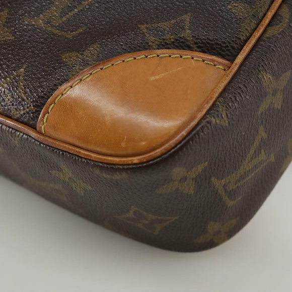 LOUIS VUITTON Monogram Compiegne 28 Clutch Bag M51845 LV Auth 106986