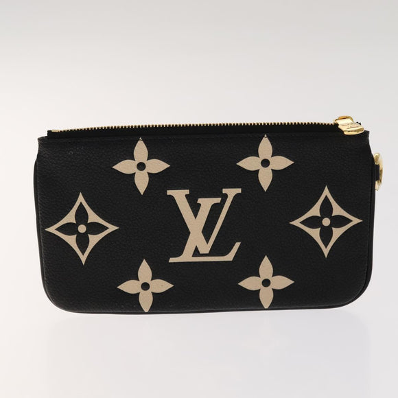 LOUIS VUITTON Crafty Collection Pochette Trio Coin Purse M69516 LV Auth 107007AM
