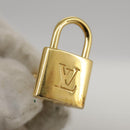 LOUIS VUITTON Bouton De Manchette Cuffs Ag925 Gold LV Auth 107014-10