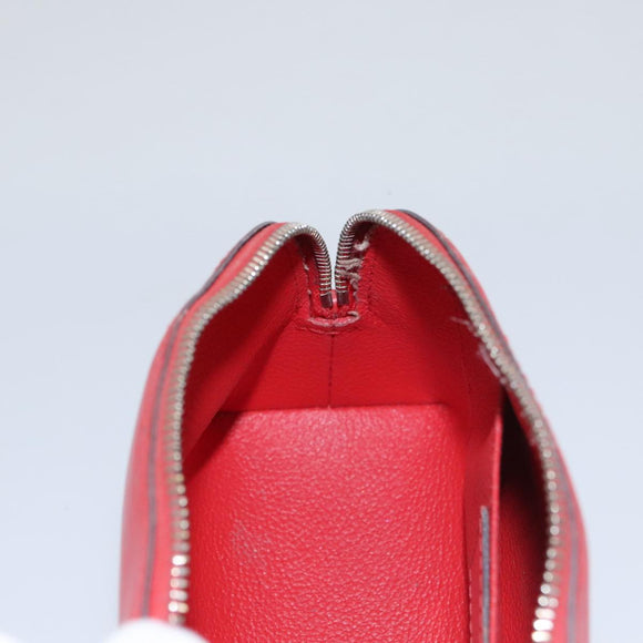 LOUIS VUITTON Epi Pochette Cosmetic PM Pouch Red M41114 LV Auth 107015