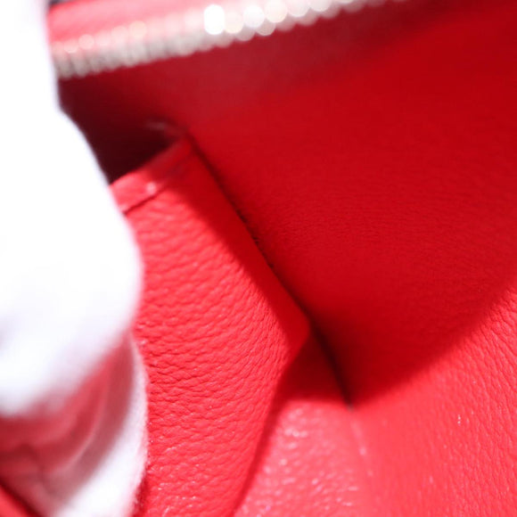 LOUIS VUITTON Epi Pochette Cosmetic PM Pouch Red M41114 LV Auth 107015