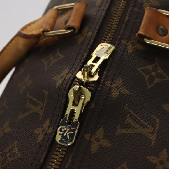 LOUIS VUITTON Monogram Keepall Bandouliere 60 Boston Bag M41412 LV Auth 107049