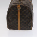 LOUIS VUITTON Monogram Keepall Bandouliere 60 Boston Bag M41412 LV Auth 107049-3