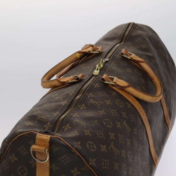 LOUIS VUITTON Monogram Keepall Bandouliere 60 Boston Bag M41412 LV Auth 107049